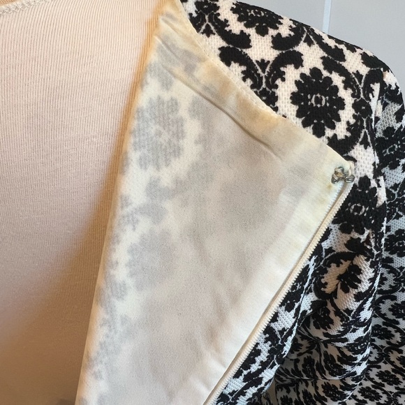 Dainty Jewells Black and White Floral Lace Dress - Picture 5 of 9